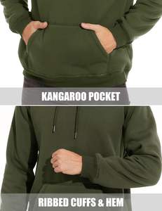 Jersey de algodón 100%, la mejor calidad, ropa de moda para hombre, sudaderas con capucha para hombre, sudaderas con cremallera, nuevo diseño, Sudadera con capucha hecha en Pakistán - Product Image 4