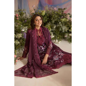 Sobia Nazir Tissu en Chiffon de Luxe '25 D 6 A-TC-1253 pour Printemps/Été - Product Image 5