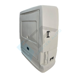 MAN TGE 2018 et après, coffre à bagages arrière en fibre de verre, compartiment de rangement supplémentaire, blanc apprêté - Product Image 4