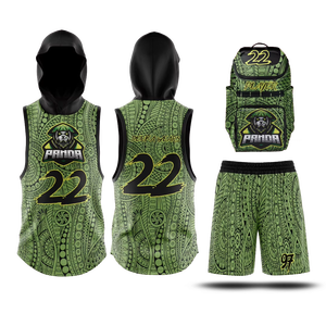 Compression à bas prix sublimé 7v7 drapeau Football uniforme paquet vêtements de sport Football américain avec sac à dos - Product Image 5