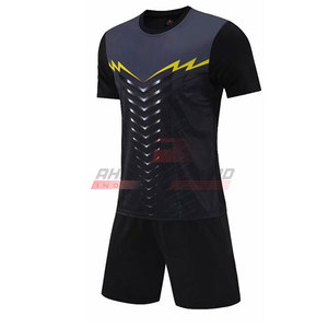 Factory Direct Sale Breathable Short Soccer Uniform for Men Made Pakistan Summer Sports Clothing 100% Polyester Customizable - Product Image 1