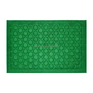 45*75 cm polypropylene Rubber Backed Mat Without Border Carpet Washable Anti Slip Custom Rubber Mat