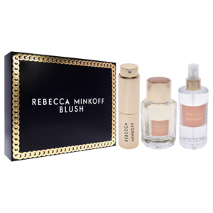 Rebecca Minkoff Blush primavera 2023 profumo Set regalo per le donne 3.4oz EDP Spray 0.47oz EDP Spray 6.8oz lozione per il corpo-un lussuoso Trio - Product Image 3