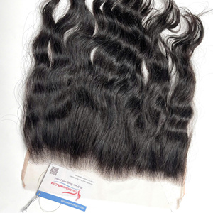 Encaje transparente Super Thin HD Cierre 4X4 5x5 6x6 Cabello humano ondulado Venta al por mayor Extensiones de cabello vietnamita Pelucas de cabello humano - Product Image 3