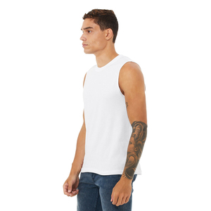 Débardeurs Bella Canvas pour hommes, originaux, en coton, t-shirt musculaire, débardeur musculaire pour hommes, t-shirt sans manches léger - Product Image 2