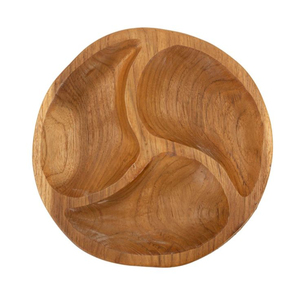 Elegante plato de madera natural para servir para decoración del hogar, fiestas de cocina, el mejor precio, frutos secos ecológicos, dulces, aperitivos, servir - Product Image 3