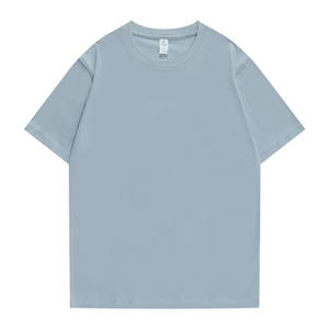 15 colores 240gsm 100% algodón hombres manga corta Unisex hombres cuello redondo personalizado en blanco liso camiseta para hombres - Product Image 5