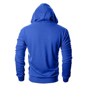 Sudadera con Capucha Personalizada para Hombre, Informal, de Invierno, Lisa, 100% Poliéster, Felpa, Ligera, Transpirable, de Secado Rápido, Antibacteriana - Product Image 3