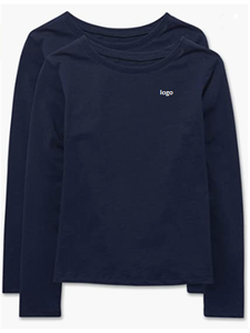 Nouvelle Collection d'été t-shirt blanc à manches longues pour filles, Ultra doux Direct de l'usine disponible du Bangladesh - Product Image 4