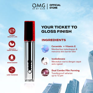 OEM ODM OMG OH MY GLAM Brillo Labial con Acabado Vinílico 2.7 g No Pegajoso, Alto Brillo, Hidratante, Voluminizador, Precio al por Mayor - Product Image 5