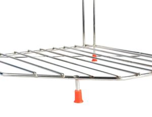 Porte-épices en verre de forme personnalisée Nouveau design de support de stockage de cuisine en acier inoxydable de haute qualité à bas prix exclusif - Product Image 2