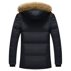 Vestes grandes et hautes pour hommes Manteau bouffant imperméable et chaud pour la neige Manteau d'hiver coupe-vent Veste pour hommes Veste bouffante - Product Image 5
