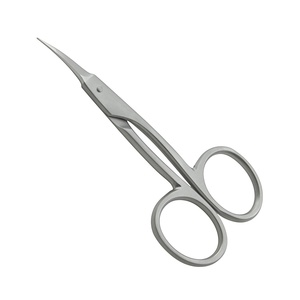 Ciseaux à cuticules professionnels KOUNAIN sur mesure, 9,0 cm, forme droite, acier inoxydable, lame incurvée tranchante, pour droitiers - Product Image 4