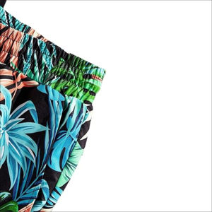 Ensemble deux pièces pour homme, taille plus, hiver, t-shirt délavé à l'acide, short assorti avec impression de logo personnalisé, style streetwear - Product Image 5