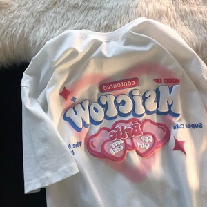 3D personnalisé de haute qualité pour hommes pour T-shirt en coton imprimé bouffant T-shirt personnalisé en gros à motif solide - Product Image 3