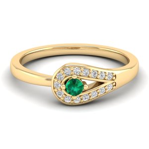 REYES – bagues exquises en argent sterling 925, moissanite, pierre précieuse émeraude de haute qualité, bijoux fins pour femmes, cadeaux d'anniversaire - Product Image 1