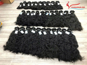 Extensiones de Cabello Humano Natural Ondulado de Vietnam, Cabello Virgen sin Procesar, sin Caída, Mejor Venta 2025 - Product Image 3