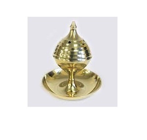 Diseño elegante exquisito nuevo soporte de palo de incienso portátil de cerámica personalizado quemador de incienso de lujo quemador de incienso de Metal - Product Image 3