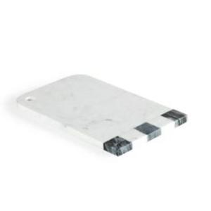 Grande planche à découper en marbre avec base antidérapante assurant la sécurité pendant l'utilisation et offrant une surface lisse pour les tâches de coupe - Product Image 5