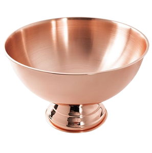 Venta al por mayor personalizado cobre Metal Champagne Bowl venta grande brillante pulido vino hielo Bowl para fiestas - Product Image 1