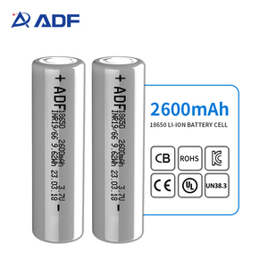 Nhiệt độ cao 18650 hình trụ Li-ion pin di động 2600mAh <span class=keywords><strong>Lithium</strong></span> Ion di động 3.7V Pin <span class=keywords><strong>lithium</strong></span> pin tế bào - Product Image 1