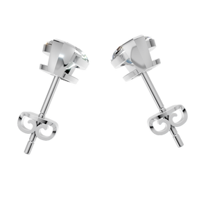 ต่างหูทองคำแท้ 14K ประดับโมอิสซาไนต์ ดีไซน์หรูหรา สำหรับทุกเพศ เหมาะเป็นของขวัญในโอกาสวันครบรอบ งานแต่งงาน หรืองานเลี้ยง - Product Image 3