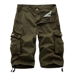 Luxe Tactical Shorts Stylish Mid Waist Knee-Length <b>Cargo</b> Shorts for Summer Outdoor Adventures Training & <b>Work</b> Wear - Product Image 1