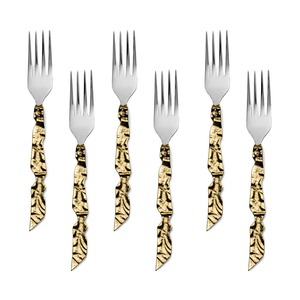 Ensemble de couverts de luxe avec fourchettes à poignée design idéal pour la cuisine moderne, les banquets, les mariages et les tables à manger raffinées. - Product Image 4