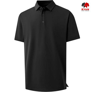 เสื้อโปโล RYAN PRO GEAR แบบสั่งทำพิเศษ ปักโลโก้ด้านหน้า ผ้าถักเนื้อนุ่ม ใส่สบาย ไม่ยับ บริการ OEM แขนสั้น - Product Image 1