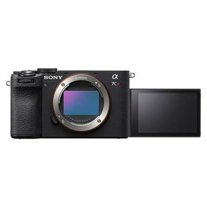 A7CR Black Mirrorless <b>Camera</b> Bundle with 28-75mm F/2.8 Lens UV <b>Filter</b> 128GB Memory Card Battery Charger 6-Piece Cleaning Kit - Product Image 1