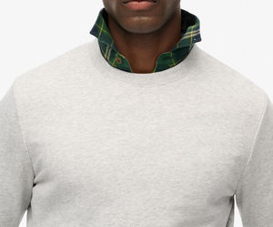 Ropa de calle pesada de alta calidad 100% algodón Fleece Regular Fit Puff Print Sudadera personalizada para hombre - Product Image 5