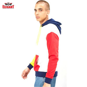 Sudadera con Capucha Color Block para Hombre, Ropa Casual, Sudadera Lisa Multicolor con Estampado Invernal, Talla 3XL, Venta al Por Mayor - Product Image 5