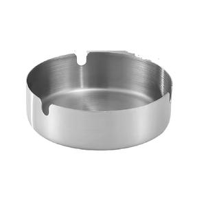 Cendrier portable de luxe personnalisé en usine cendrier en métal cendrier en acier inoxydable de forme ronde avec logo personnalisé - Product Image 4