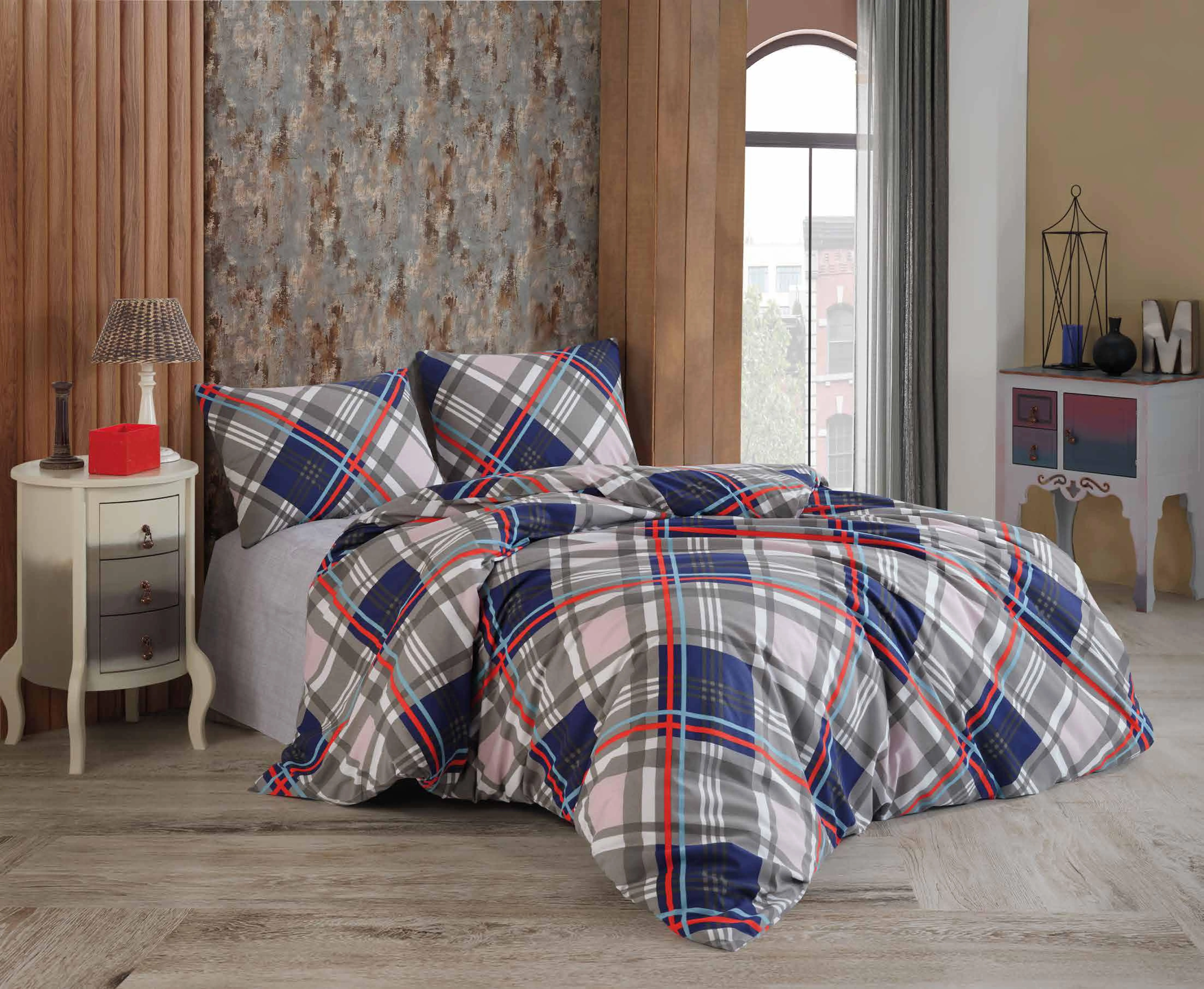 Bán buôn % 80 Cotton % 20 Polyester phòng ngủ Duvet cover Set 160x220 chúng tôi sản xuất tốt nhất cho bạn bởi onur nhà