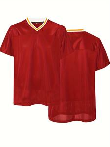 Maillot de football vierge léger et respirant en mesh, uniforme de ligue durable pour sports d'équipe organisés, en vente - Product Image 6