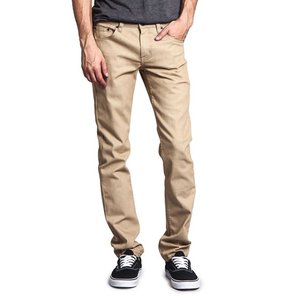 Nuevos pantalones vaqueros informales de verano para hombres, moda coreana, pantalones vaqueros versátiles de pierna pequeña, pantalones vaqueros bordados elásticos - Product Image 4