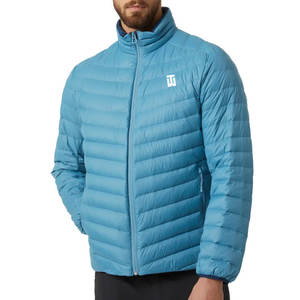 Chaqueta acolchada impermeable ligera para hombre, cuello levantado, embalaje personalizado, estilo callejero, patrón de letras, último estilo de invierno - Product Image 5