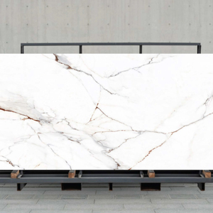 Concepts d'intérieur haut de gamme mettant en vedette des dalles en porcelaine noire à haute brillance de 1200x2400 mm - Product Image 1