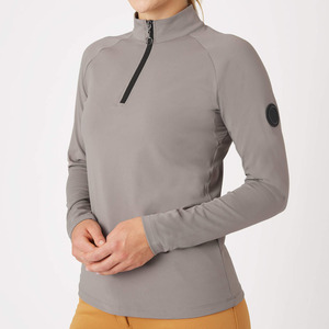 Personalizar diseños y logotipo Ropa ecuestre Capa base Camisas de manga corta Camisetas de espectáculo de equitación para mujeres - Product Image 5