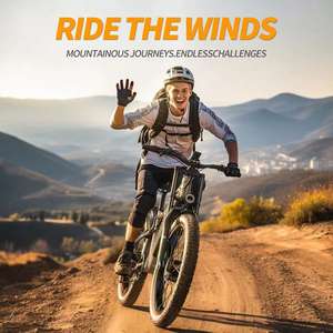 Vélo électrique San Milo S600 (entrepôt UE/États-Unis/Royaume-Uni) 48V 2000W 26 pouces Pneus larges 17,5Ah 50 km/h Longue autonomie Alliage d'aluminium épaissi haute résistance - Product Image 6