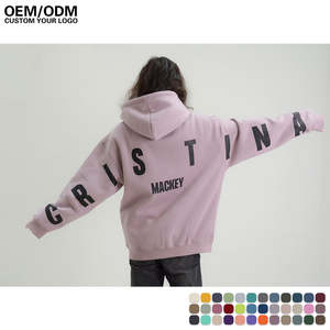 Premium 320 GSM Hoodies Heavyweight Cotton Unisex Sweatshirts Confortable Chaud Casual Wear Prix d'usine Vêtements en gros - Product Image 1