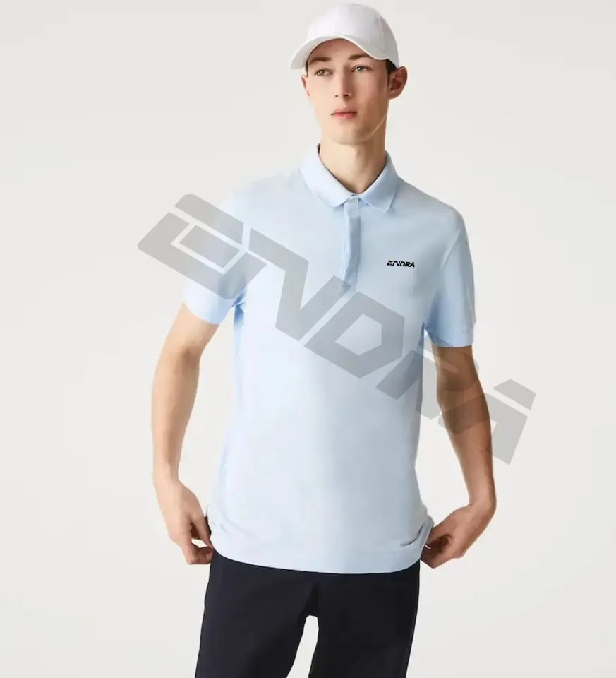 Polo personnalisé en usine pour hommes, golf, sport, impression, logo brodé, 100% coton, polos pour hommes stylés
