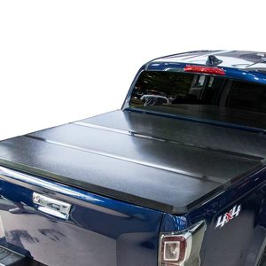 Tapa de cubierta de Tonneau plegable triple dura para <span class=keywords><strong>Chevrolet</strong></span> Silverado cubierta de cama de cubierta plegable dura de aluminio - Product Image 2