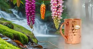 Hammered Copper <b>Mugs</b> for Moscow Mules - 14 Oz Size Mule Copper Straight <b>Mug</b> 100% Pure Copper <b>Mug</b>/Cup <b>Large</b> Gift Design - Product Image 6