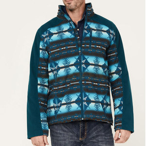 Veste Softshell décontractée avec logo personnalisé, col montant, respirante, imperméable, conception unique pour l'hiver, tissu polaire, rue à sublimation - Product Image 1