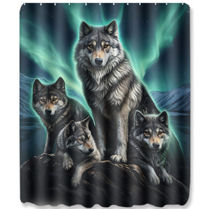 Custom Printed Waterproof Shower Shower <b>Curtain</b> for Bathroom Waterproof Polyester <b>with</b> <b>Hooks</b> - Product Image 5