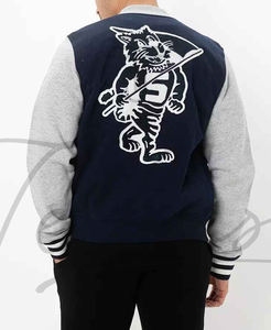Nuevo logotipo personalizado para la chaqueta varsity más vendida para hombre y ropa cortavientos para exteriores, chaquetas varsity para hombre - Product Image 2