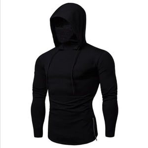 Sweat à capuche de pêche pour sports de plein air avec cache-cou intégré Chemise de protection solaire UV à manches longues Respirant et à séchage rapide - Product Image 3
