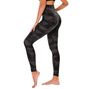 Plus Size Printed <b>High</b> <b>Waisted</b> <b>Leggings</b> for Women Tummy Control Cycling Running Workout Yoga Pants <b>with</b> <b>Pockets</b> - Product Image 4