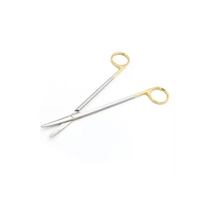 Tijeras T.C. con Mango Dorado - Herramienta Quirúrgica Dental Profesional - Product Image 3